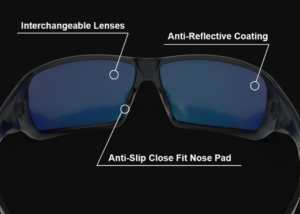 STNGR RIDGE® Ballistic Sunglasses (L/XL)